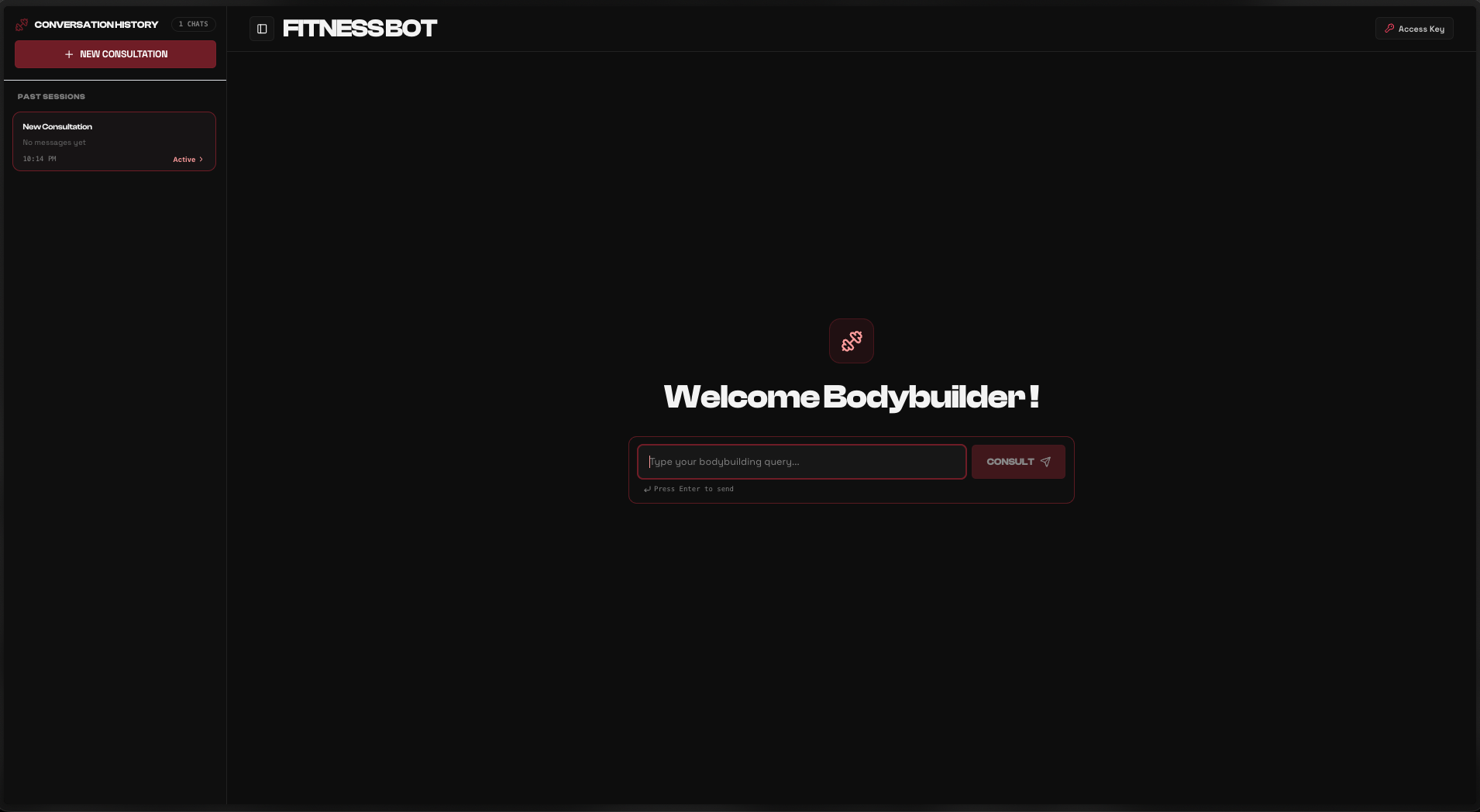 Fitness Bot